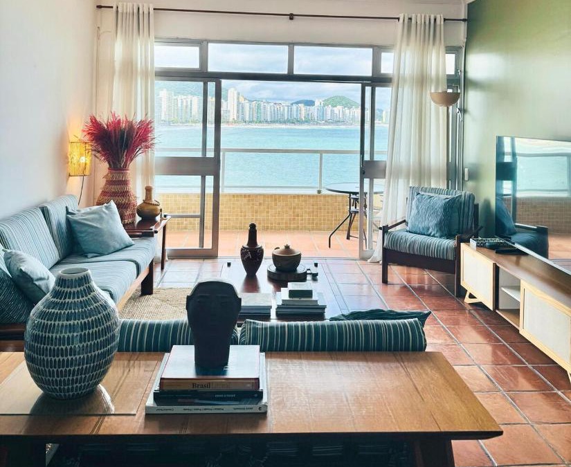 Asturias Apartment | Apartamento pé na areia Guarujá