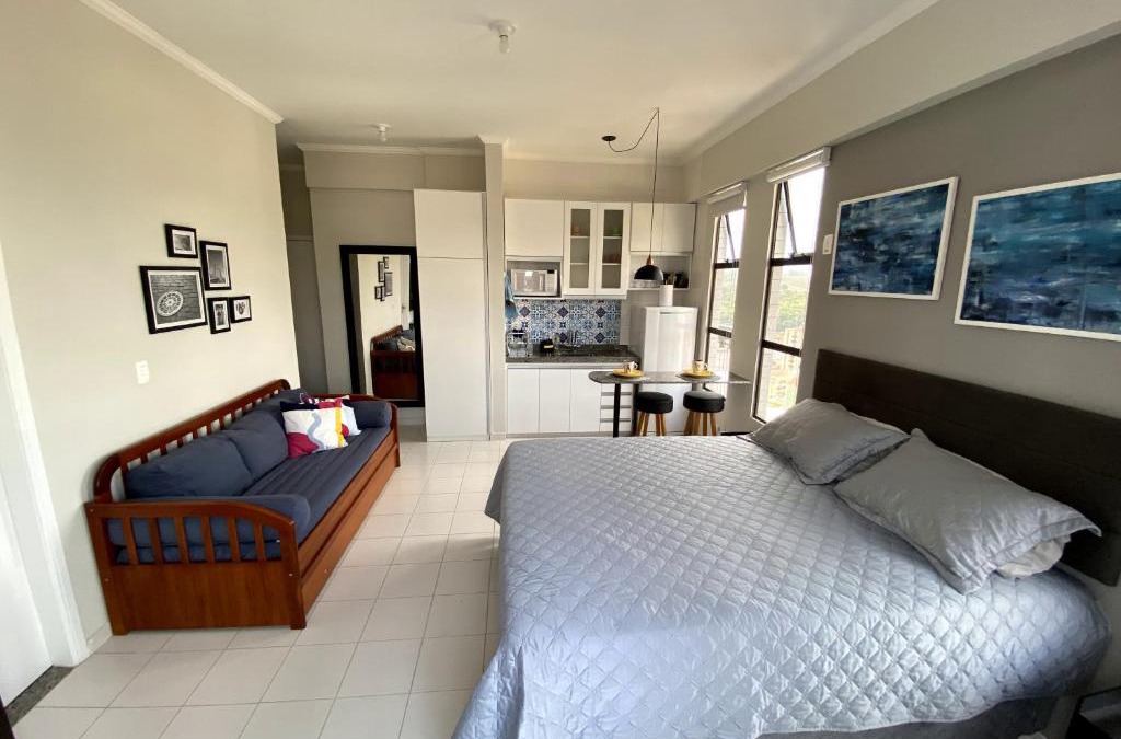 Caxambu Apartment | Apartamento Studio - Novíssimo e Aconchegante em Caxambu MG