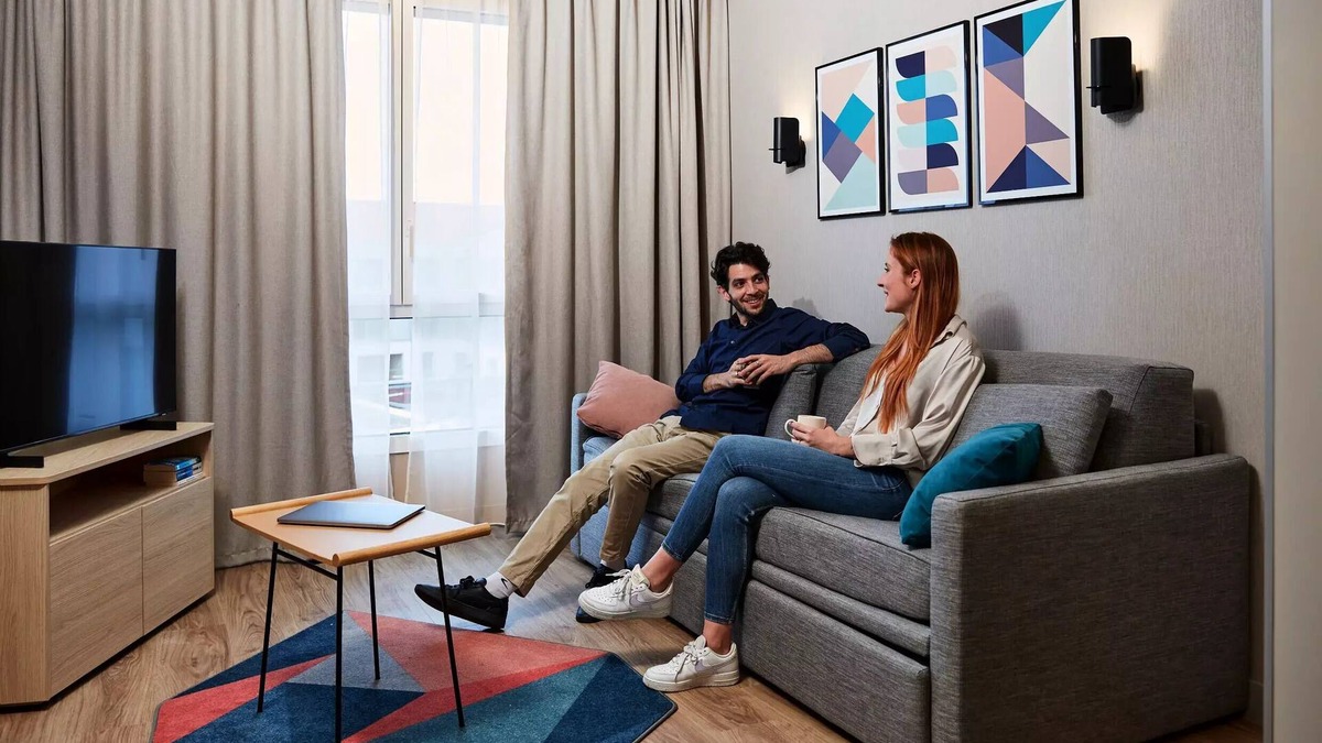 Saint-Cyprien Apartment | Aparthotel Adagio Toulouse Centre La Grave - 2 Room Apartment for 4 People
