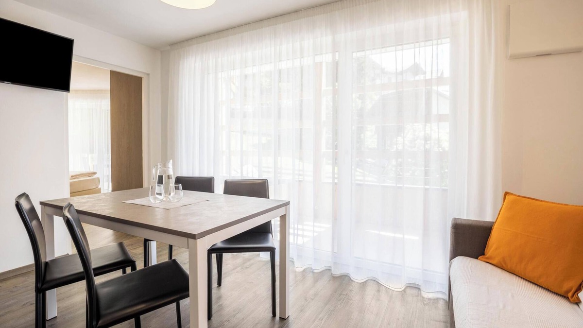 Mareo Apartment | Apartment Treï Residence Bun Sté with Mountain View, Whirlpool, Sauna, Wi-Fi, Terrace & Balcony