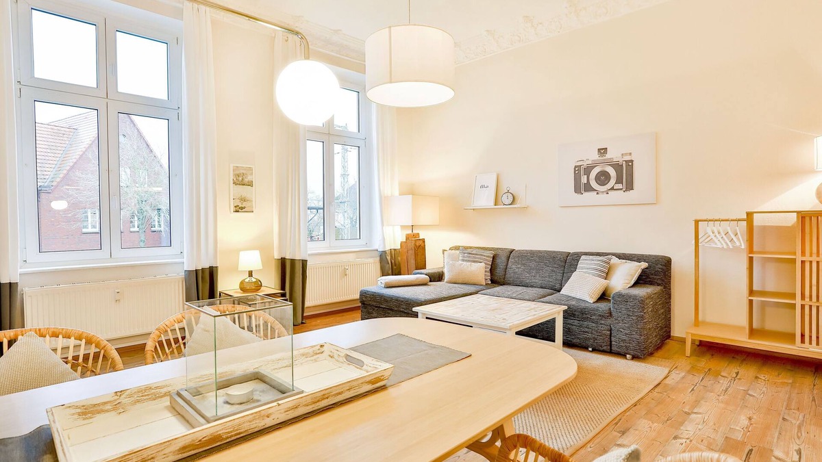 Tribseer Vorstadt Apartment | Apartment 1 - Apartments at the train station