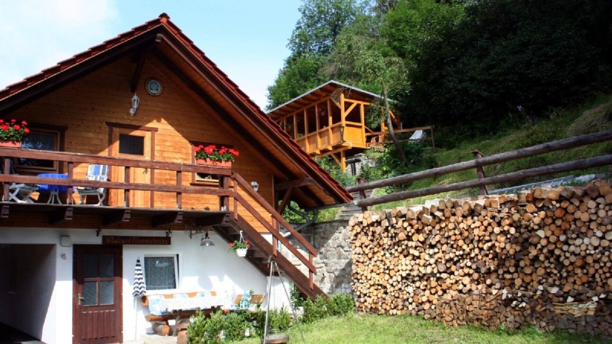 Altenbrak Apartment | Apartment 1 in log cabin style in the climatic health resort Altenbrak Harz with wellness oasis