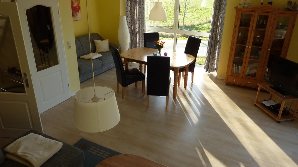 Fahrhof Apartment | Apartment 87 sqm to relax between Breetzer Bodden u. Rassower electricity