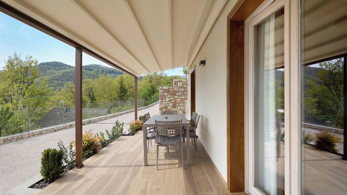Tremosine Apartment | Apartment 'Agriturismo Hegemone Panorama' with Mountain View, Shared Terrace and Wi-Fi