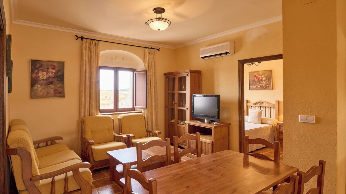 Valsequillo Apartment | Apartment 'Amapola' with Balcony, Wi-Fi and Air Conditioning