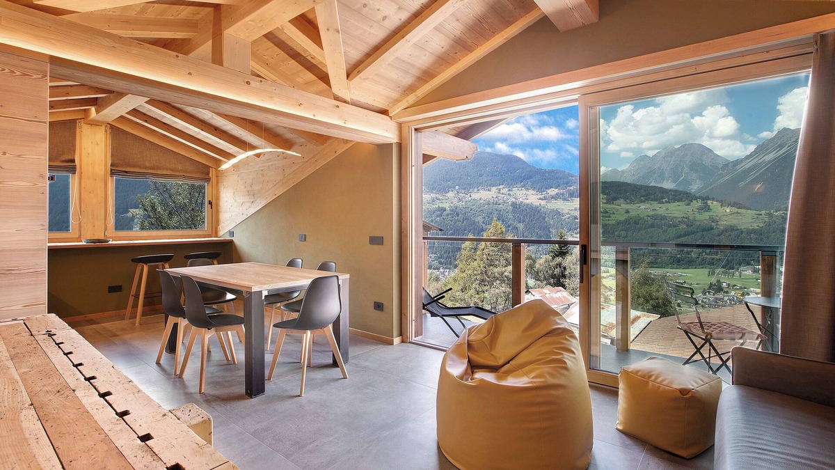 Valdisotto Apartment | Apartment "Aria di Casa Piazzi" with Mountain View, Shared Garden & Wi-Fi