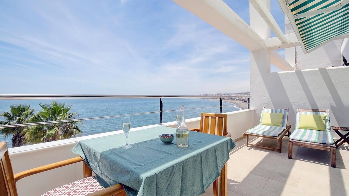 New Golden Mile Apartment | Apartment "Boulevard 205" with Sea View, Pool, Balcony, Terrace & Garden