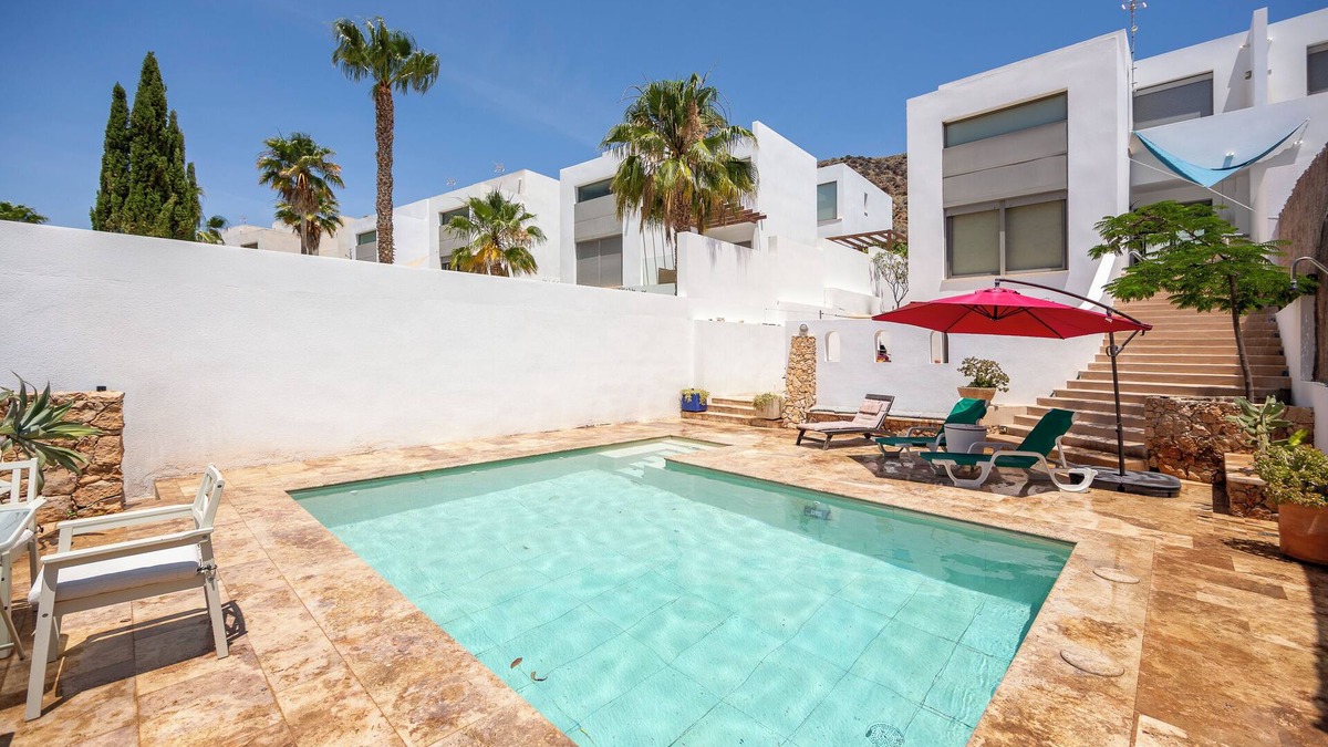 Las Negras Apartment | Apartment 'Casa Azahar' with Private Pool, Wi-Fi and Air Conditioning