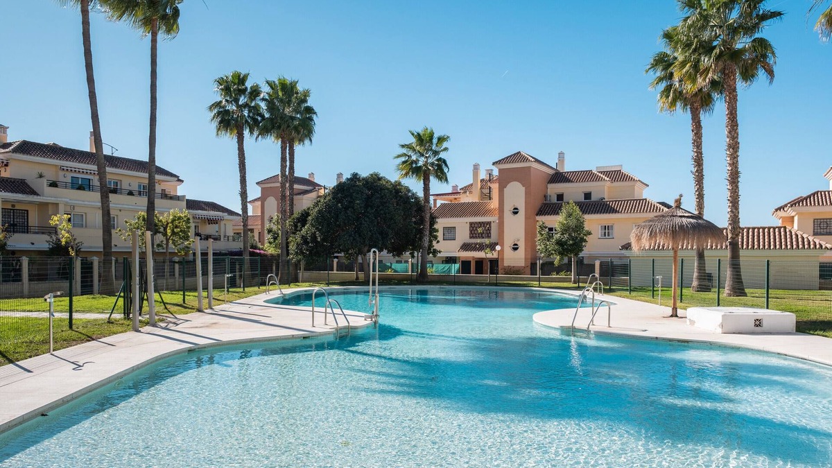 Caleta de Velez Apartment | Apartment "Casa Baviera Golf" with Mountain View, Shared Pool & Wi-Fi