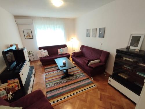 Cove Parja Apartment | Apartment "Central Sun" with Balcony and Park View