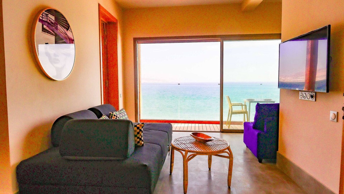 Taghazout Apartment | Apartment-Deluxe-Mobility bath-Ocean view