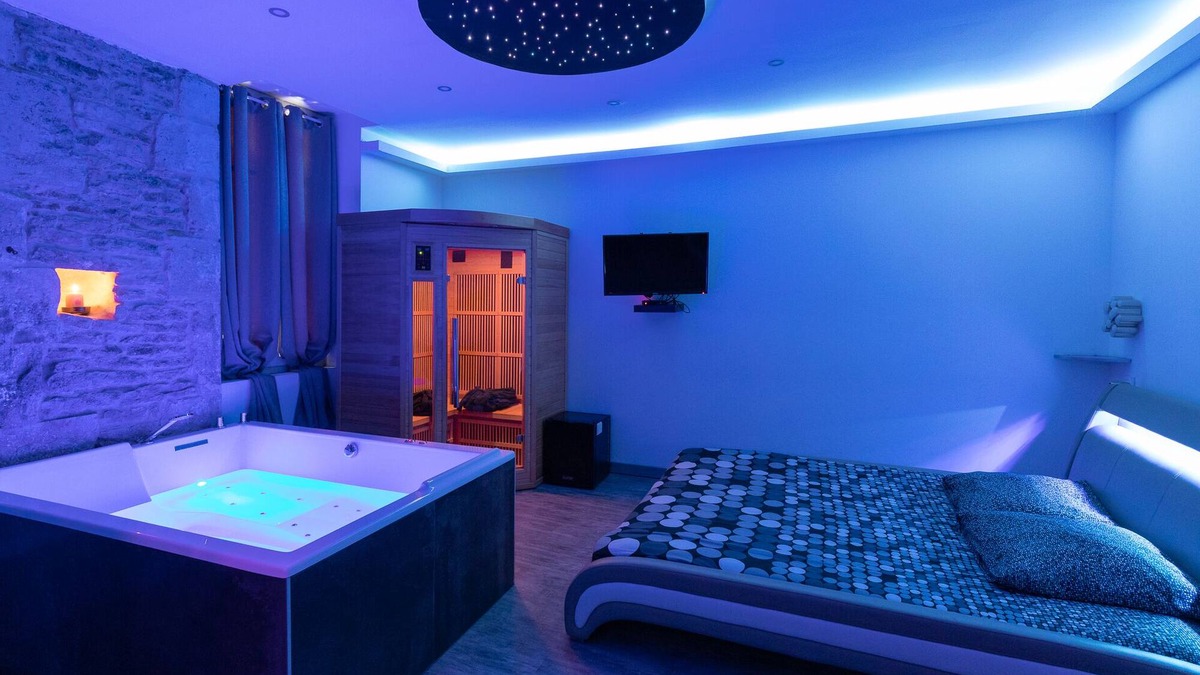Dijon Centre Ville Apartment | Apartment-Deluxe-Whirlpool bath-Cocooning Spa