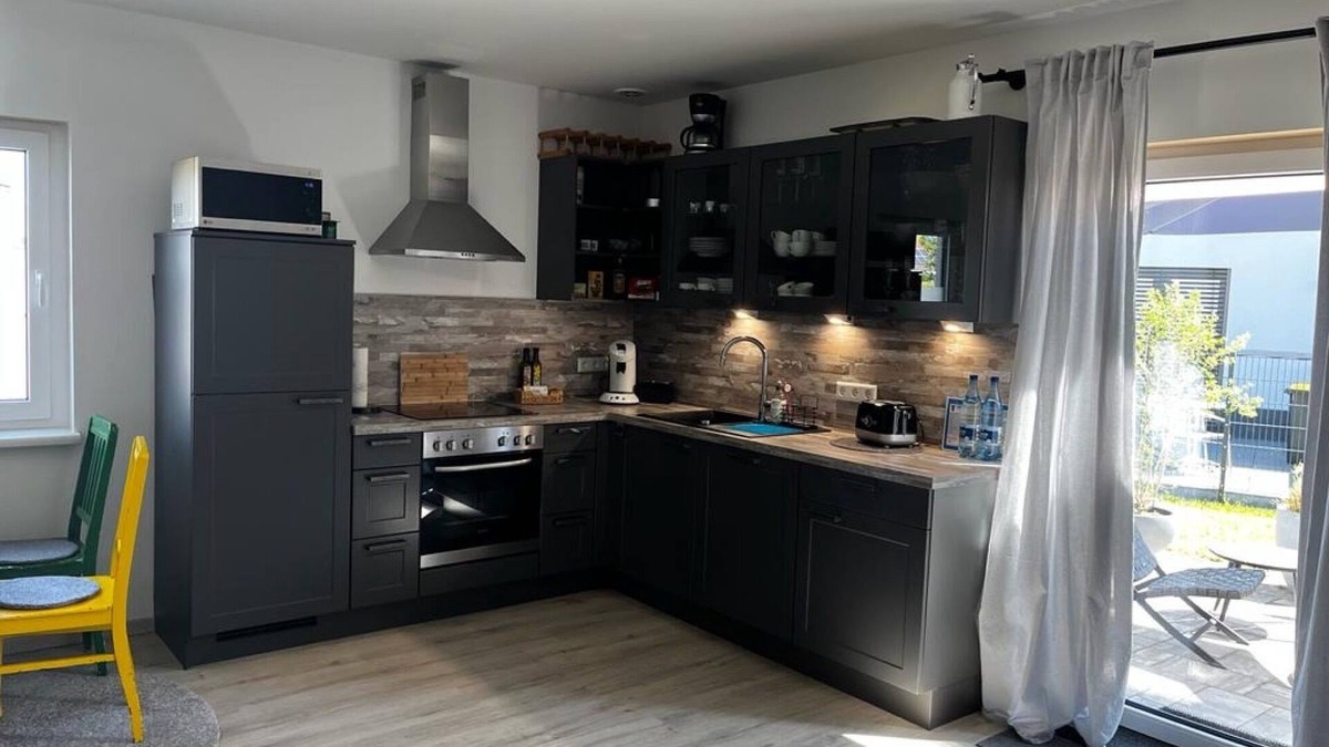 Ruckingen Apartment | Apartment 'Erlensee' with Private Terrace, Private Garden and Wi-Fi