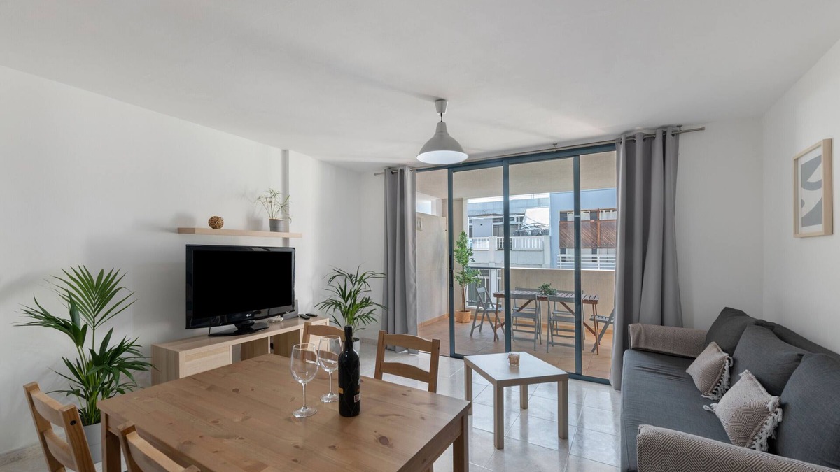 Puerto Naos Apartment | Apartment 'Costa Azul' with Sea View, Private Terrace and Wi-Fi