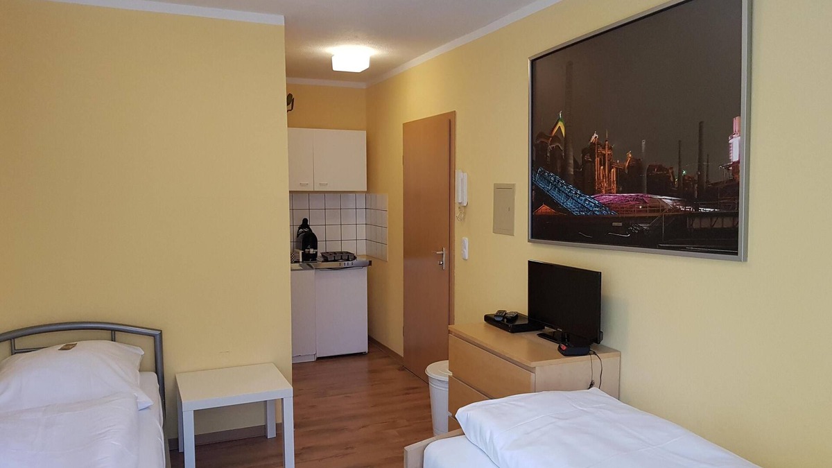 St. Johanner Markt Apartment | Apartment für 2 people with 2 single beds