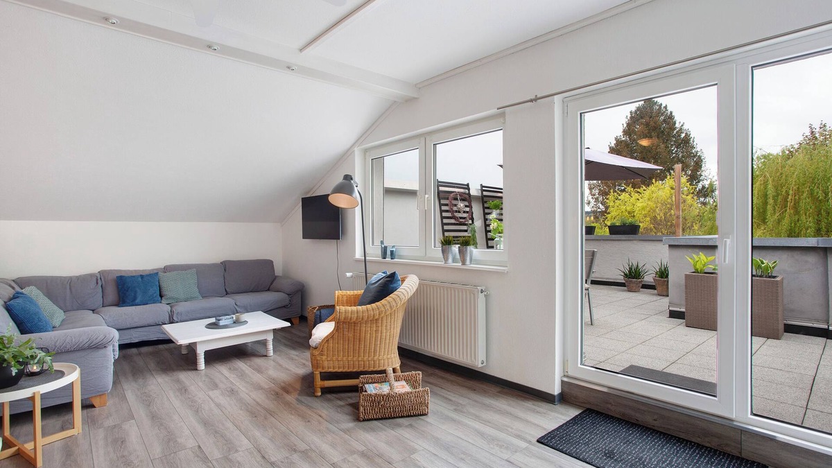 Germete Apartment | Apartment 'Ferienwohnung Pöttner' with Balcony and Wi-Fi