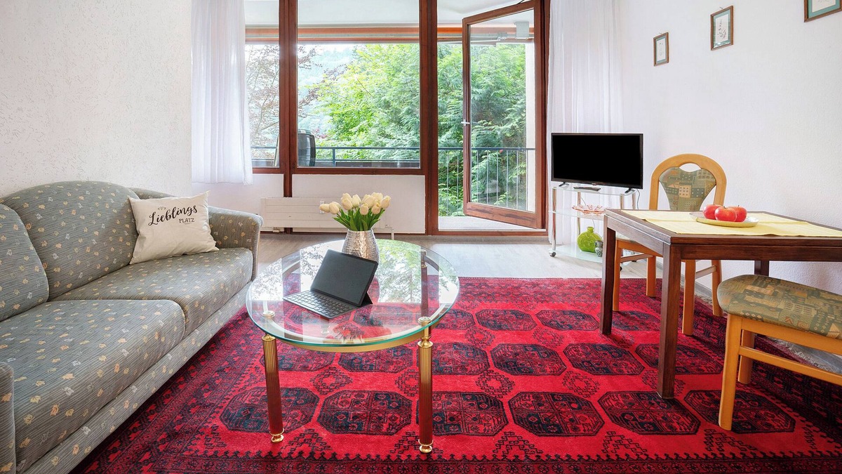 Bad Herrenalb Apartment | Apartment 'Ferienwohnung Nr 19' with Shared Garden, Balcony and Wi-Fi