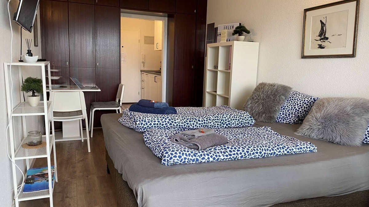 Region Hannover District Apartment | Apartment Fräulein Clara#Recreation#Nature#Loggia#Sauna#Sea view#6th floor