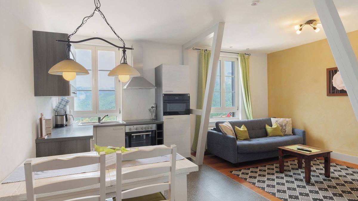 Forbach Apartment | Apartment 'Groß' with Shared Terrace, Shared Garden and Wi-Fi