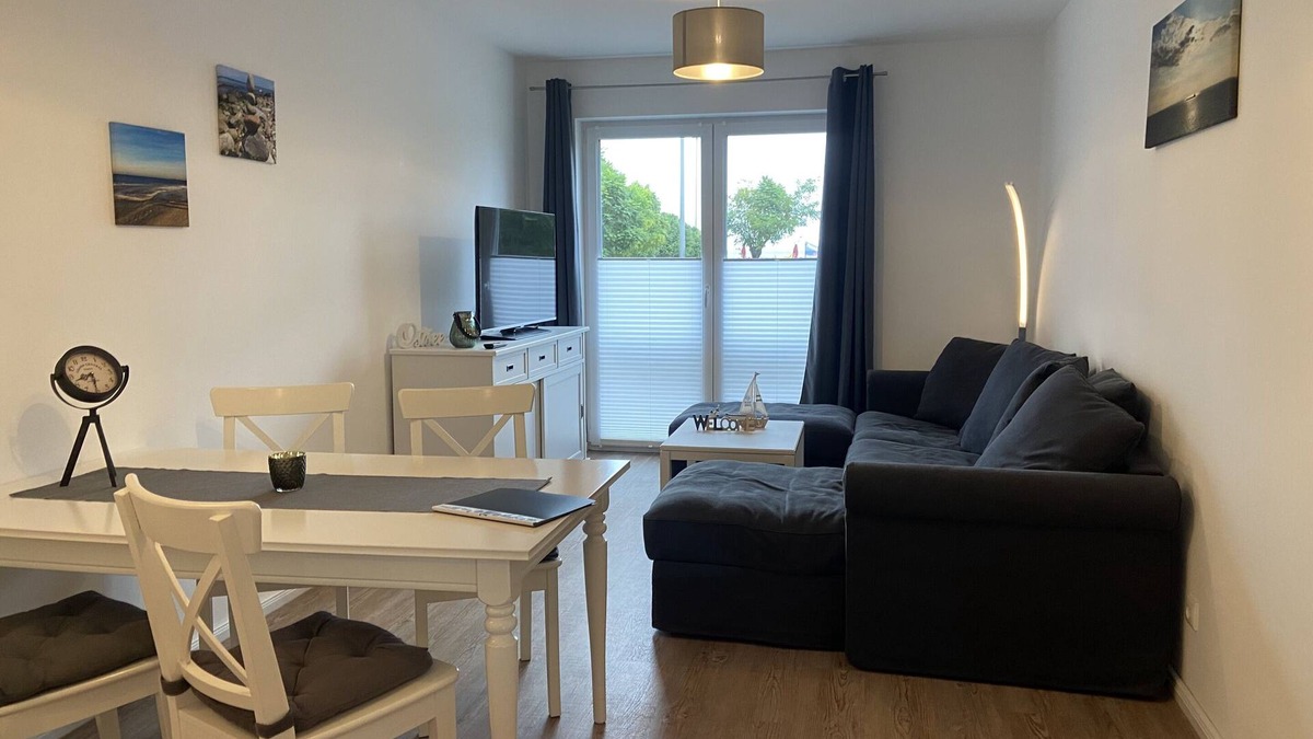 Barth Apartment | Apartment-"Hafenquartier"-Private Bathroom