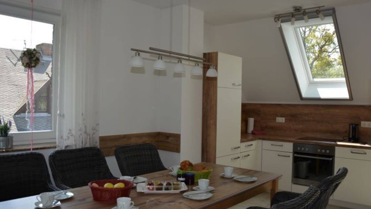 Burg-Kauper Apartment | Apartment hayloft/straw chamber - Spreewaldscheune am Fließ-Ferienwohnungen am