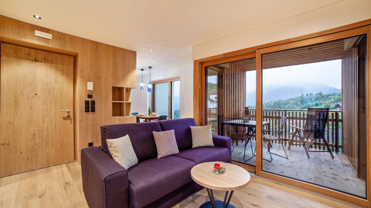 Caines Apartment | Apartment 'Huetterhof Winter' with Mountain View, Private Terrace and Wi-Fi
