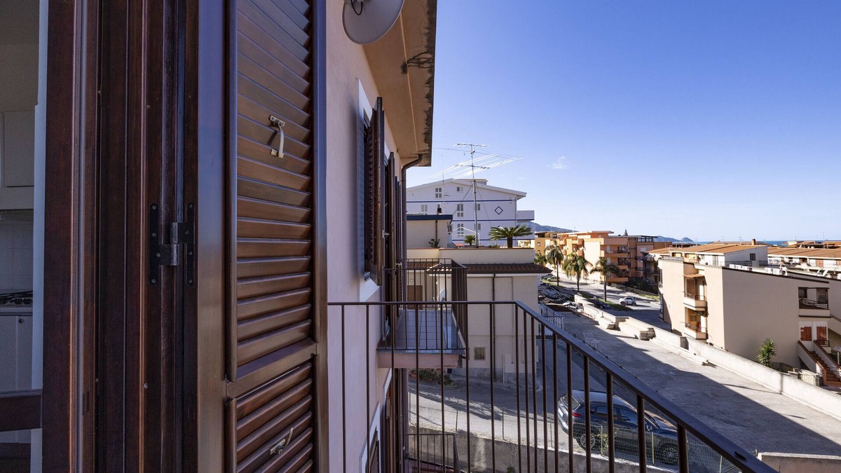 Piraino Apartment | Apartment "In Villa Domenica 9" with Sea View, Balcony & Wi-Fi