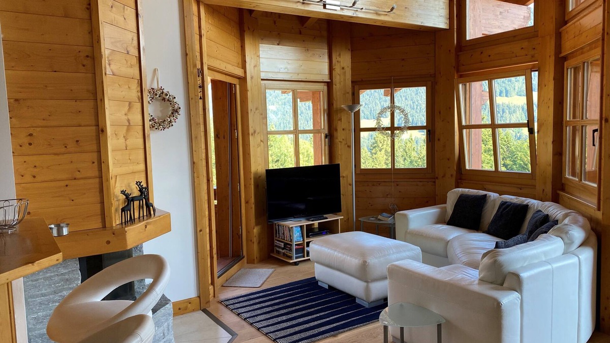 Barboleusaz Apartment | Apartment In La Barboleuse, Gryon, Switzerland 200m from ski lift