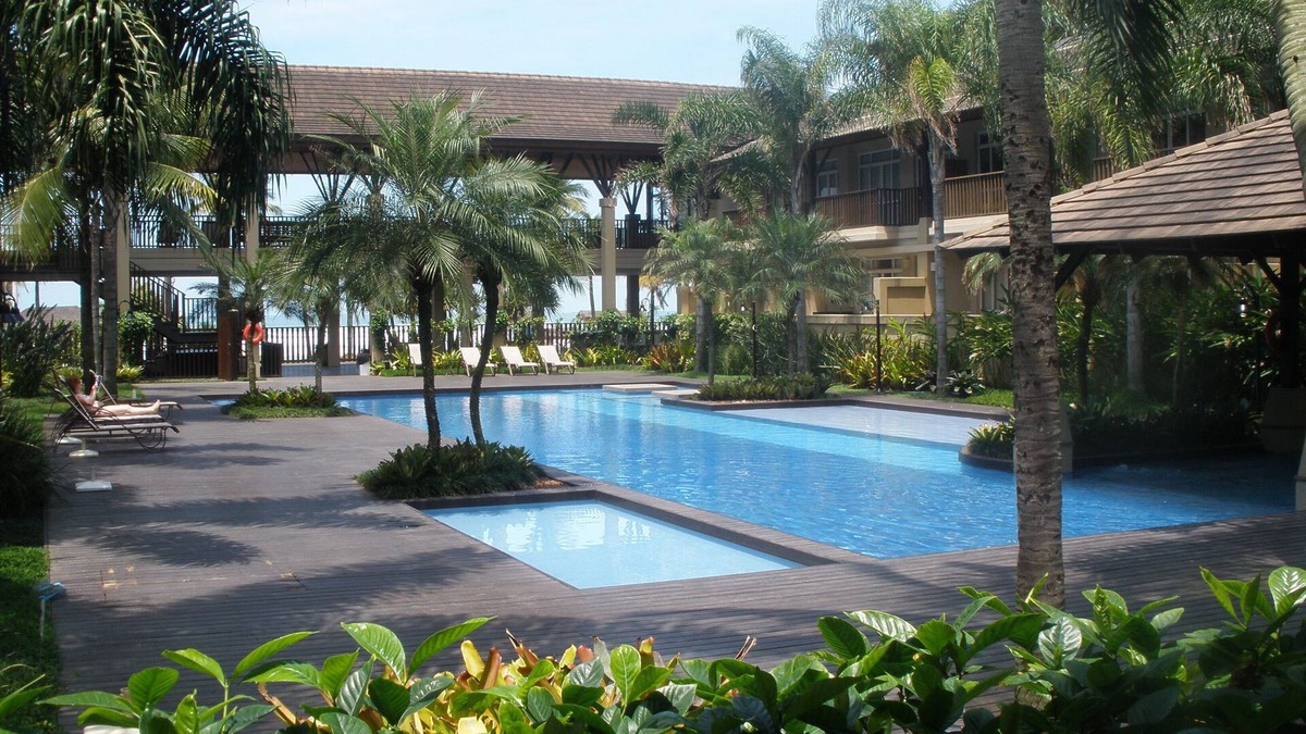 Enseada Condo | Apartment in Polynesian style condominium facing the sea - 1 suite