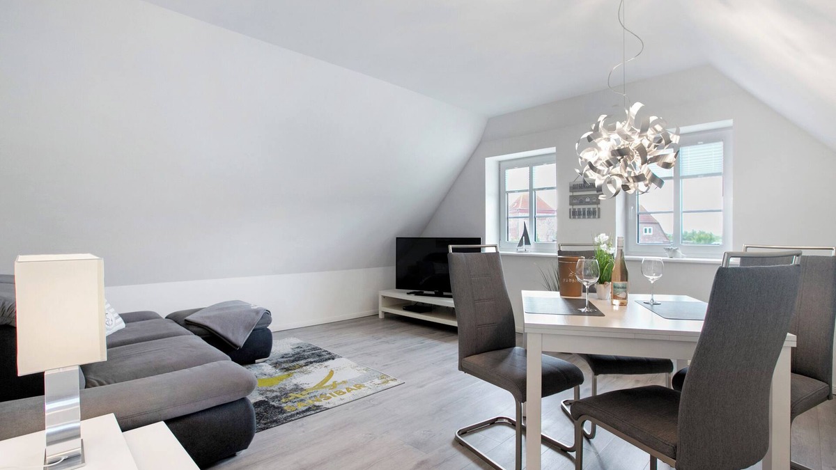 Klanxbuell Apartment | Apartment 'Käptn's Koje' with Private Terrace and Wi-Fi