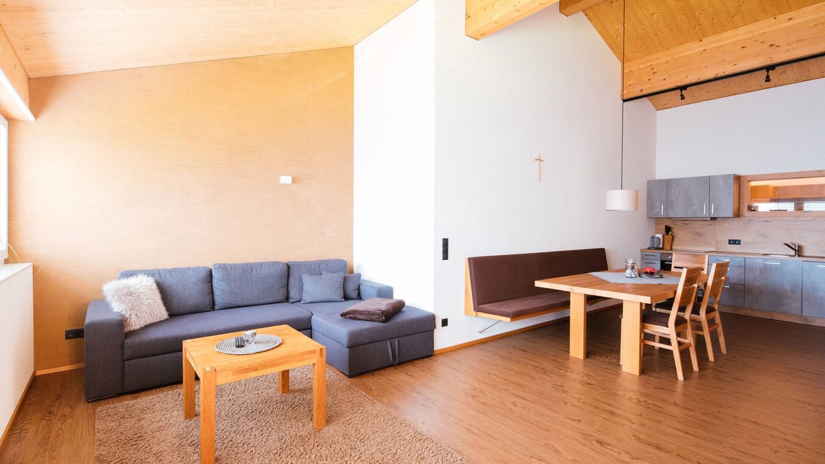 Fontanella Apartment | Apartment 'Konzett Top 4' with Mountain View, Shared Terrace and Wi-Fi