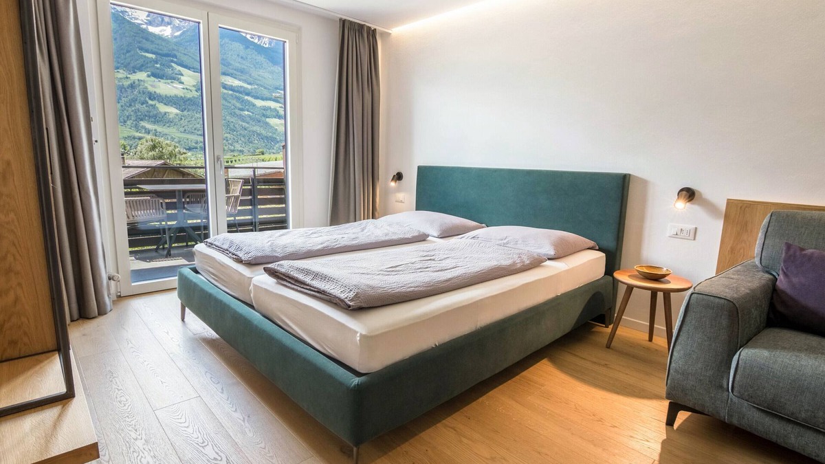 Silandro Apartment | Apartment 'Kortscherhof Apt Typ 6-3' with Mountain View, Shared Garden and Wi-Fi