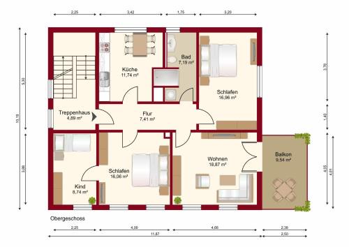 Bohmte Apartment | Apartment Landblick