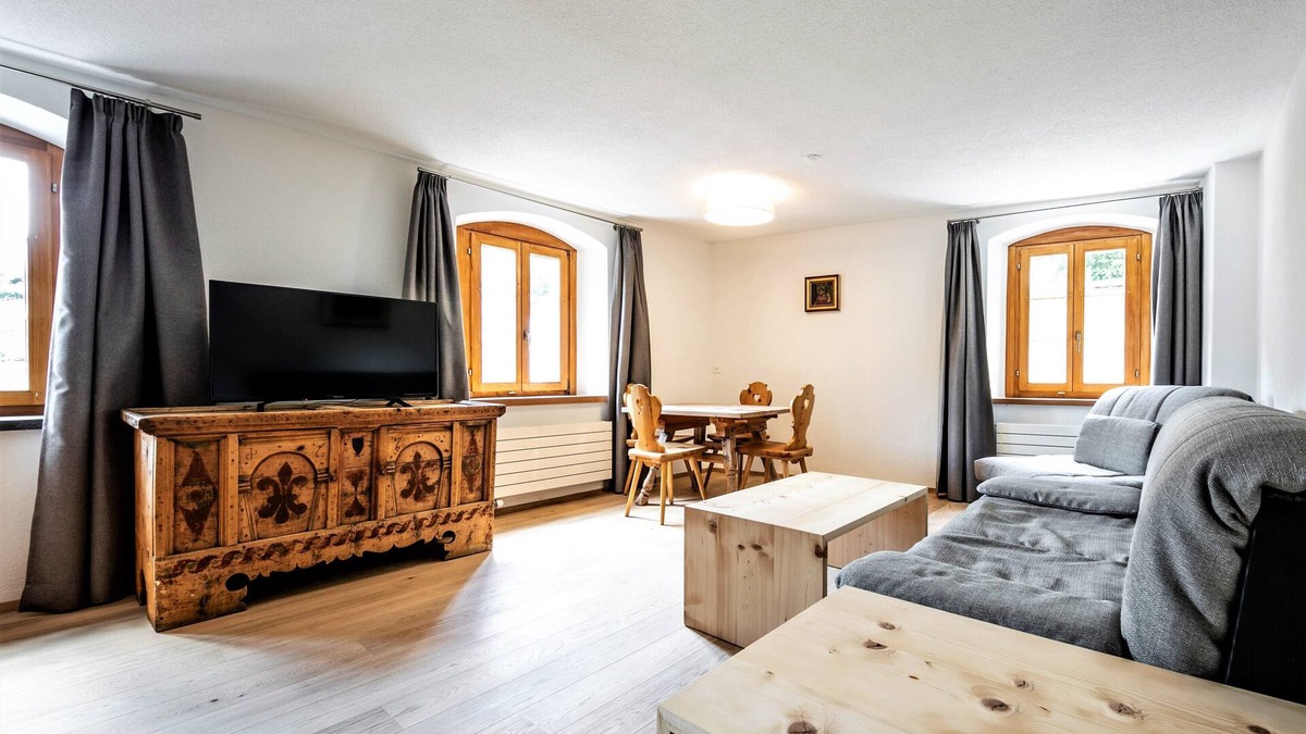 Santa Maria Val Muestair Apartment | Apartment Münsterhof 50m²