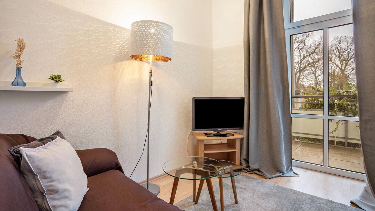 Muritz Apartment | Apartment 'Magdfräulein 6' with Shared Garden, Balcony and Wi-Fi