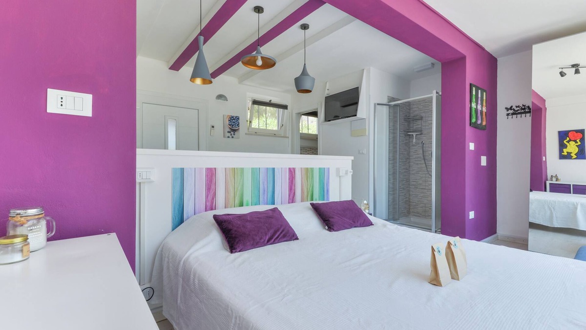 Lacona Apartment | Apartment Mirtillo with Outdoor Spaces and Wi-Fi