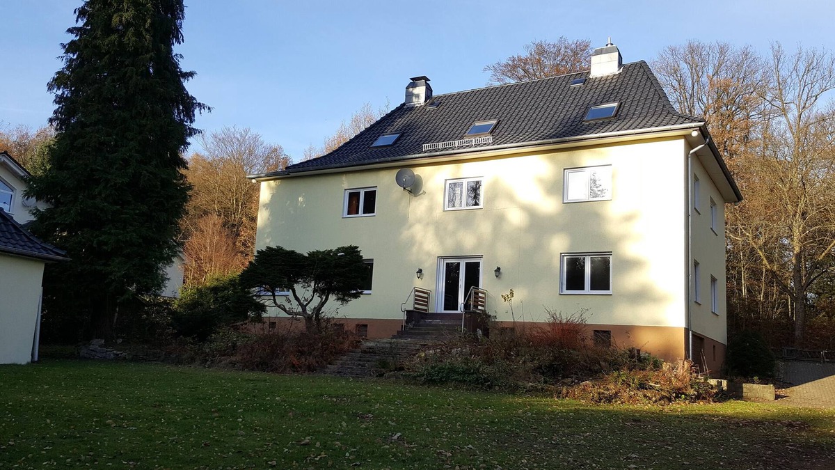 Bad Sachsa Apartment | Apartment near the forest with a large garden with playground and fire pit