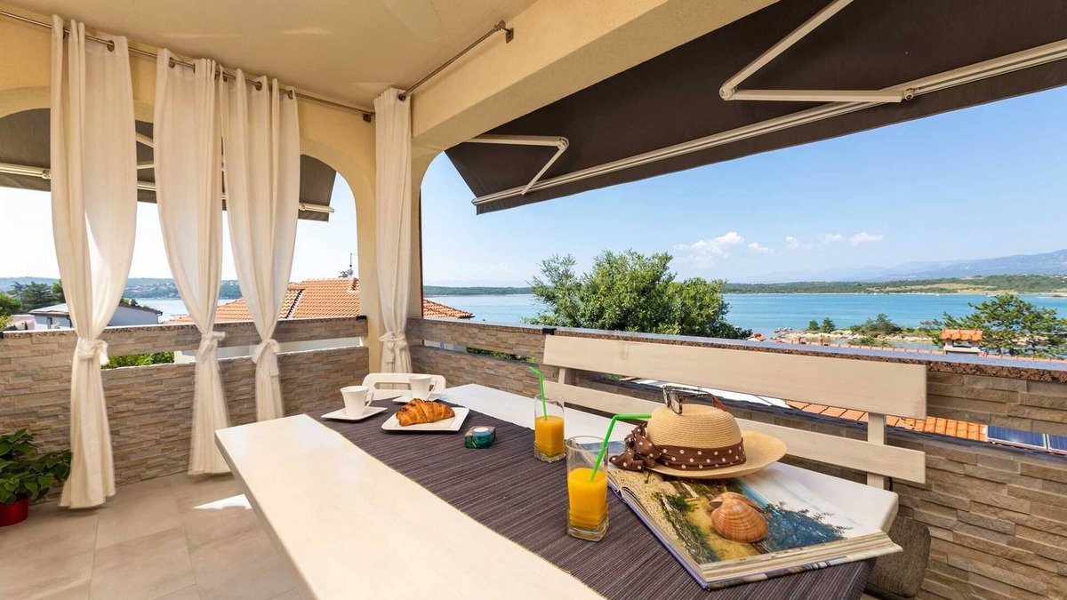 Klimno Apartment | Apartment Perla with Seaview
