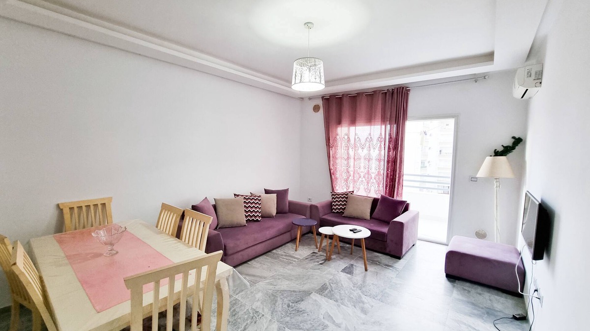 Cite El Wafa Apartment | Apartment S+2 Summer rental in a residence with swimming pool