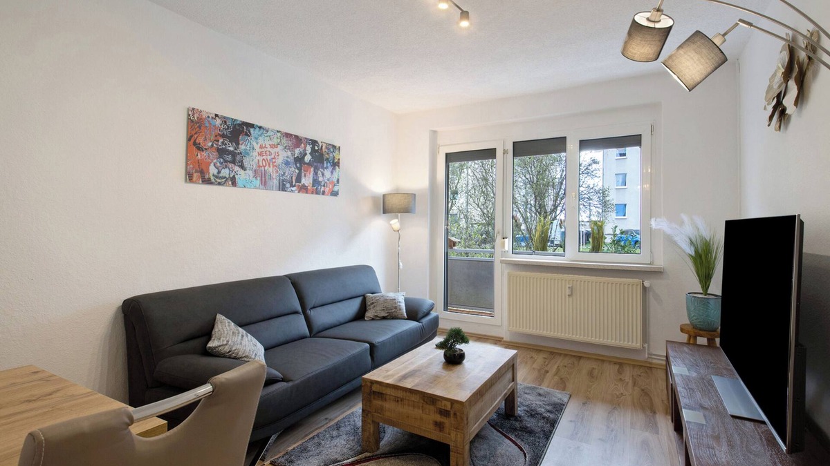 Mucheln Apartment | Apartment 'San Marino 2' with Balcony and Wi-Fi