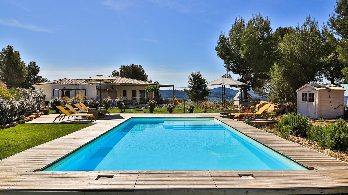 La Cadiere-d'Azur Apartment | Apartment sea view, swimming pool