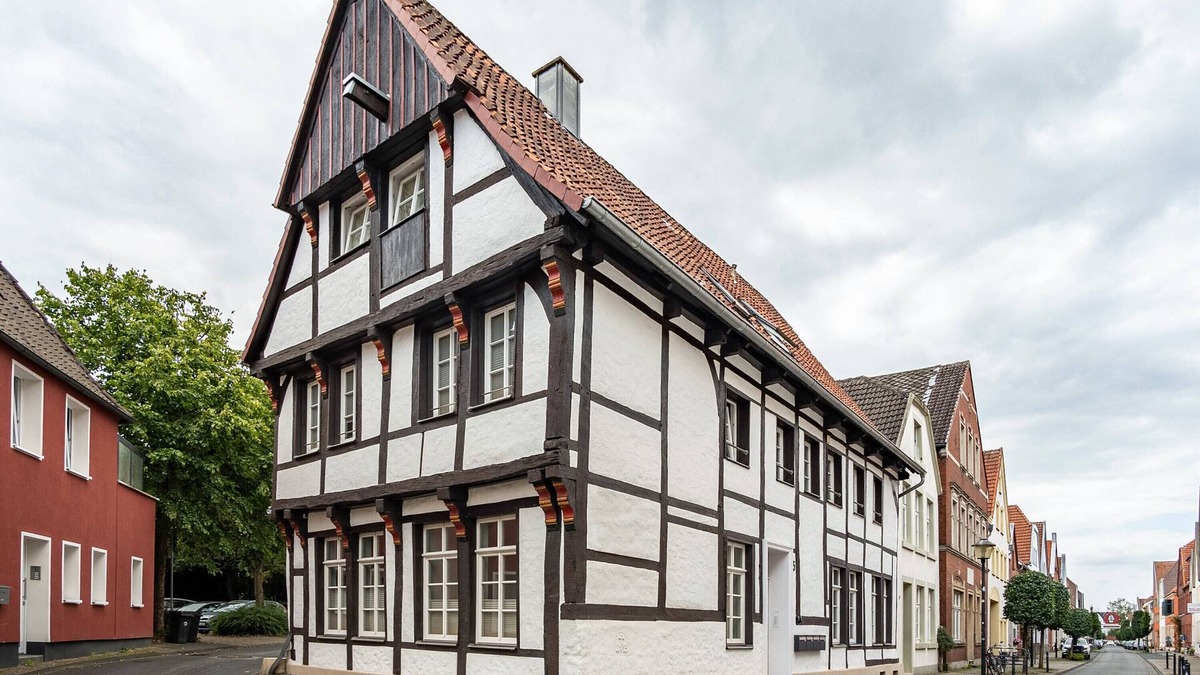 Warendorf Old Town Apartment | Apartment 'Speicherapartment' with Wi-Fi