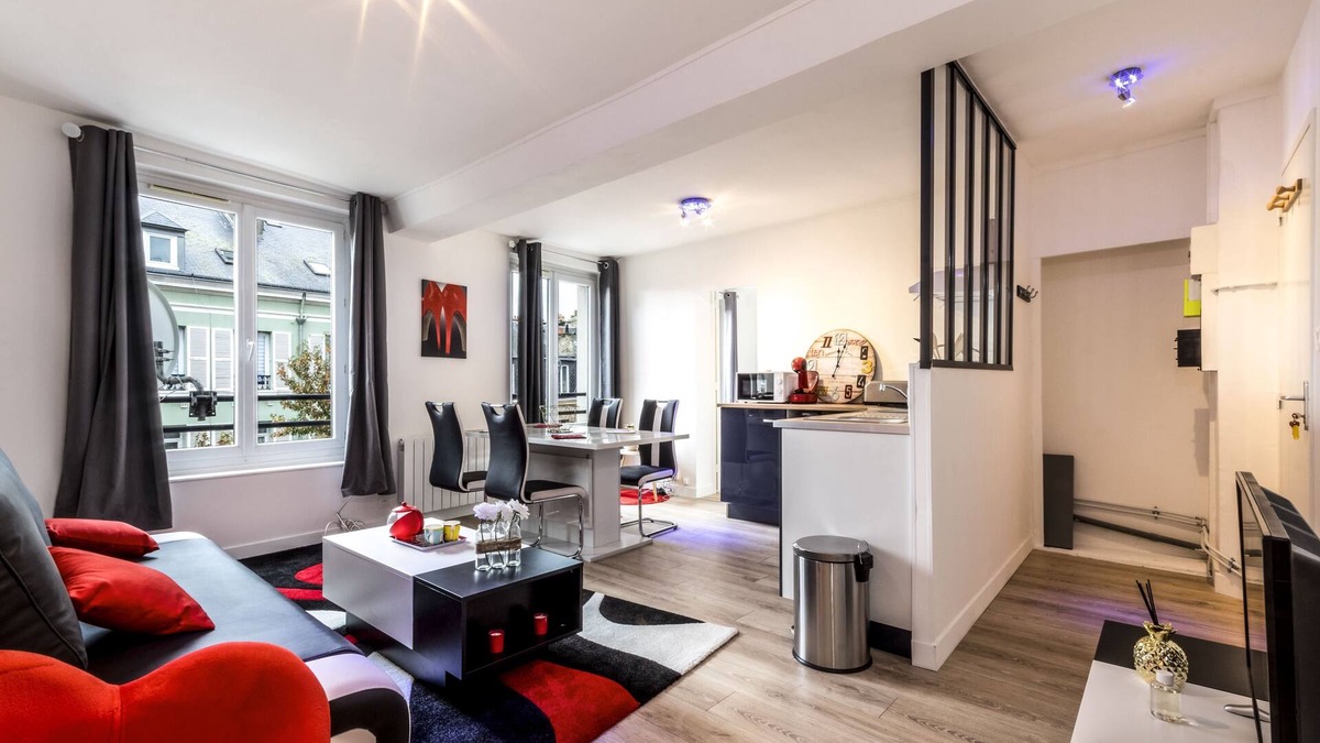 Cote Ouest Ormeaux Apartment | Apartment T3 Coty center Le Havre - 6 people