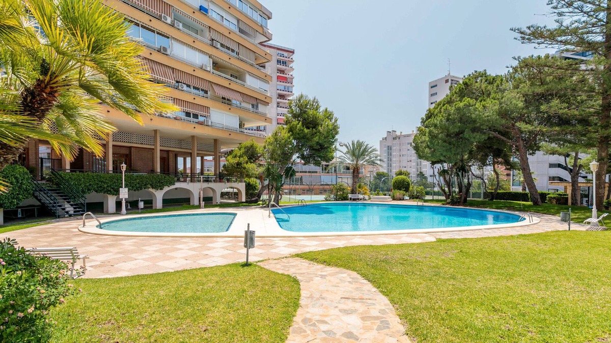 Cabo de las Huertas Apartment | Apartment 'Vistas Al Mar' with Shared Pool, Wi-Fi and Air Conditioning