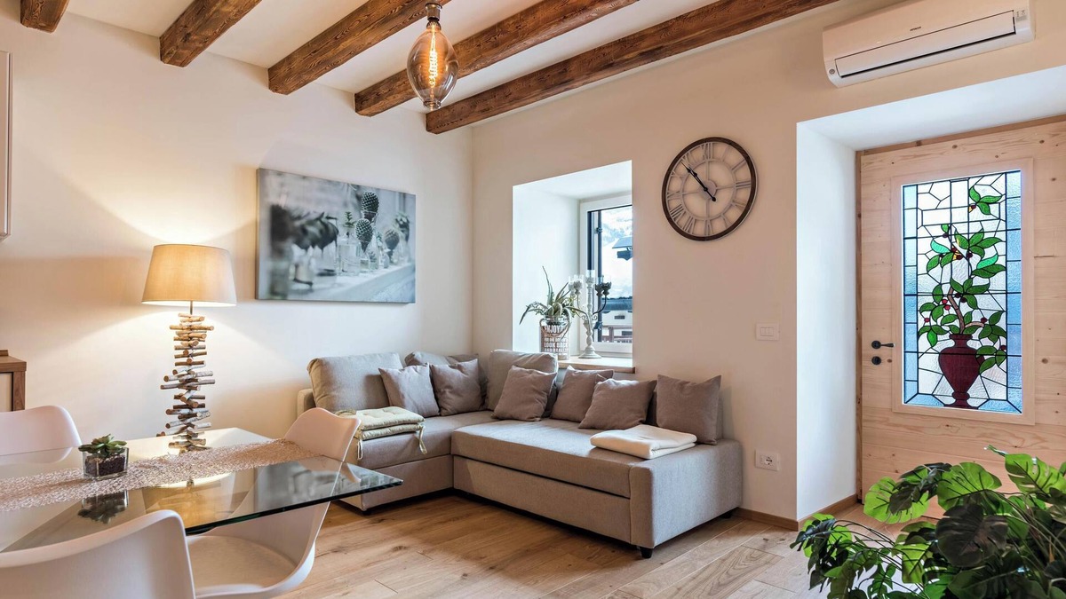 Levico Terme Apartment | Apartment “Wellness Lodge Riccardo” with Lake and Mountain View, Sauna and Whirlpool