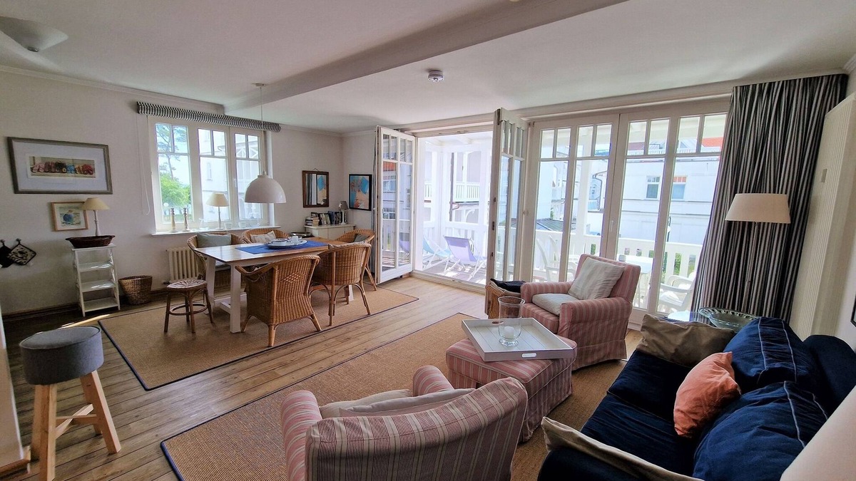 Binz Apartment | Apartment with 2 bedrooms and balcony