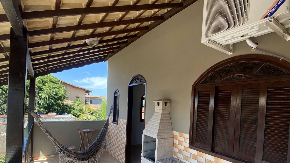 Sao Joao Da Barra Apartment | Apartment with air cond. and barbecue on the porch