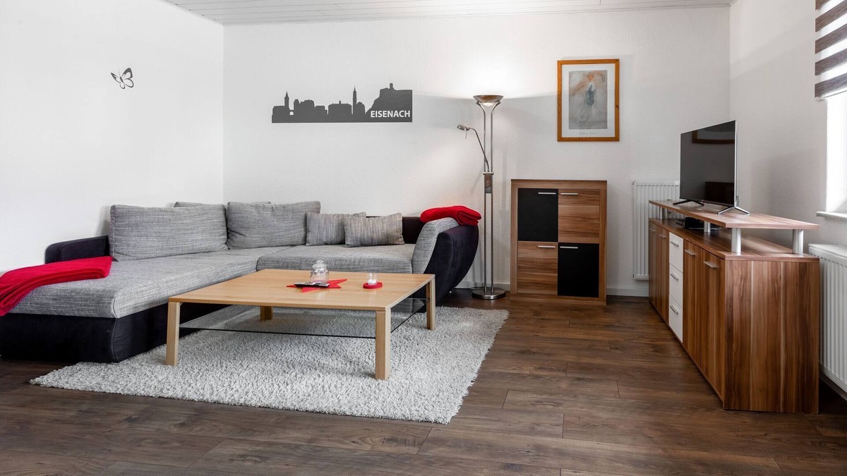 Stregda Apartment | Apartment with balcony in Thuringia