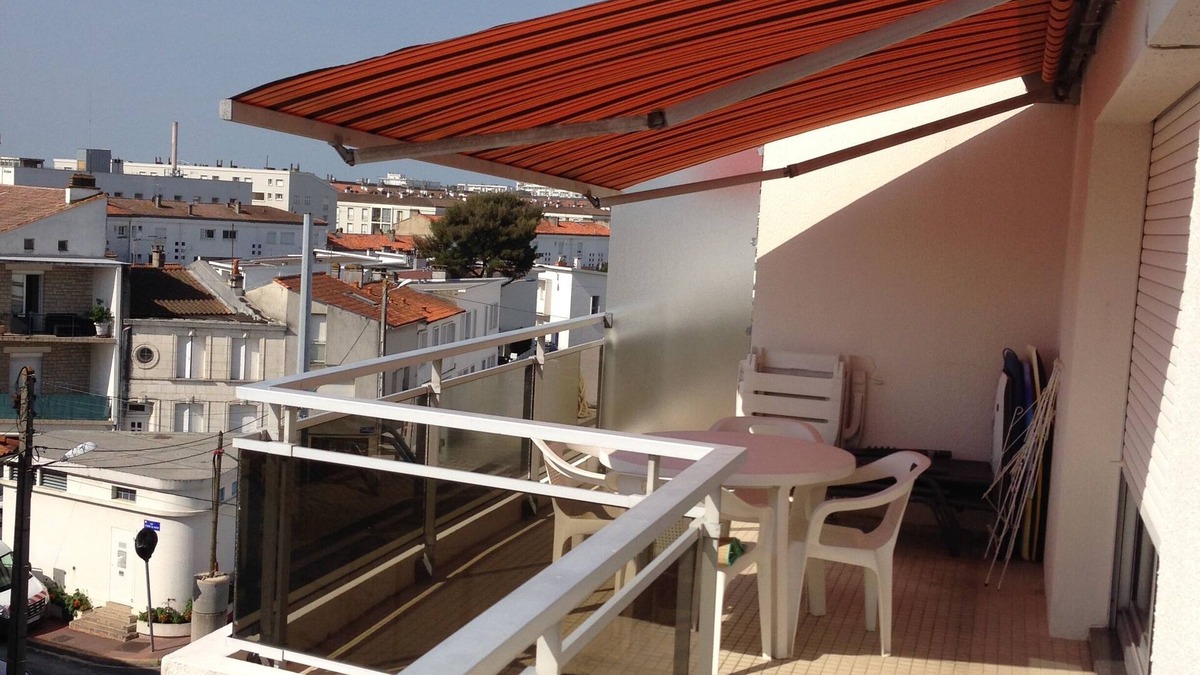 Royan Apartment | Apartment with balcony and terrace near the center and the beach