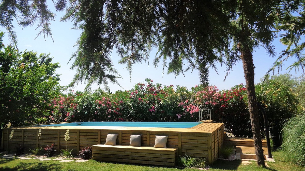 Salo Apartment | Apartment with garden and pool, near Salò